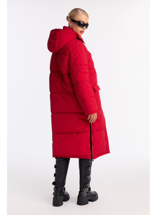 Довга стьобана куртка Bria