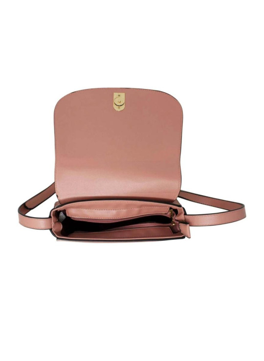 Рожеве сідло Croc Crossbody із замком