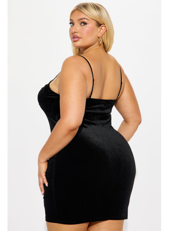 Оксамитова Сукня Міні 