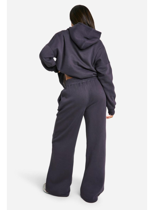 Dsgn Studio Slogan Deep Waistband Straight Leg Jogger