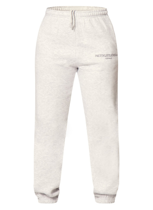 PrettyLittlething Grey Marl Copy Правий гасло -пробіжки