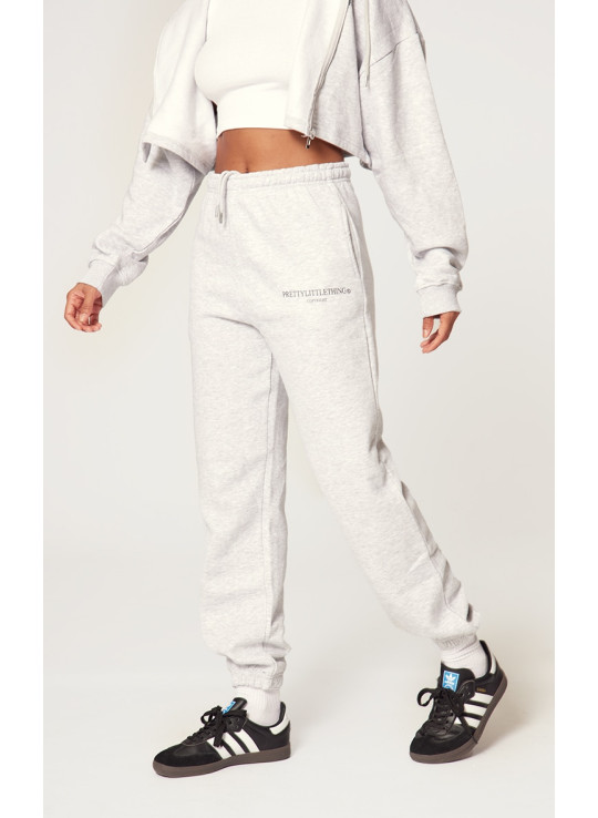 PrettyLittlething Grey Marl Copy Правий гасло -пробіжки