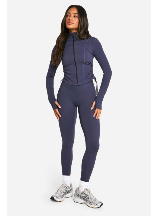 Спортивна куртка Dsgn Studio Supersoft Sculpt Ruched Side