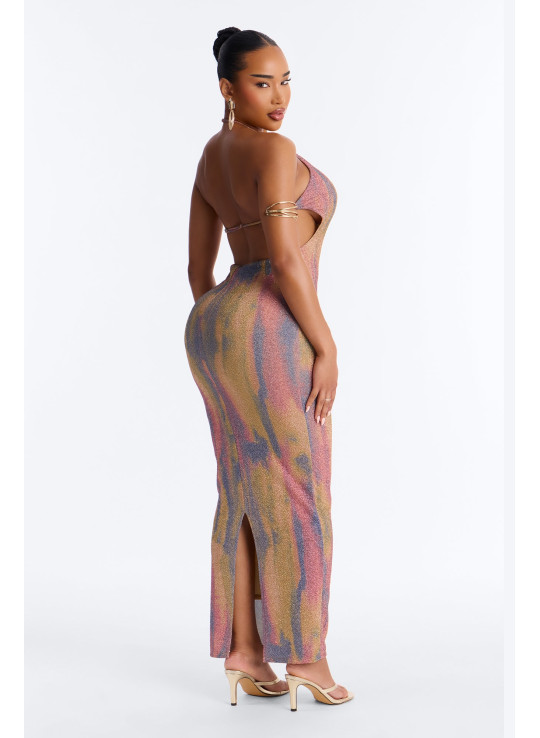 Сукня Максі з Відкритою Спиною 'All That Glitters'