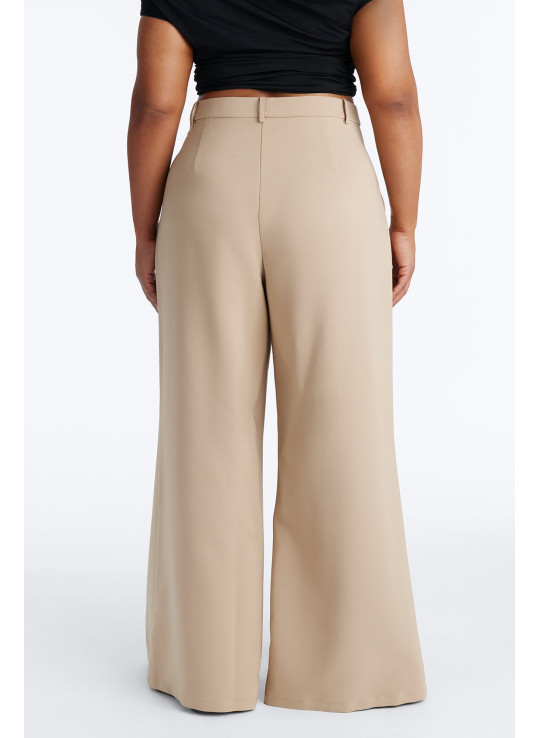Широкі штани Karianna з креп-тканини 33