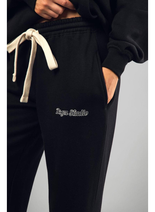 Contrast Drawcord Dsgn Studio Straight Leg Jogger