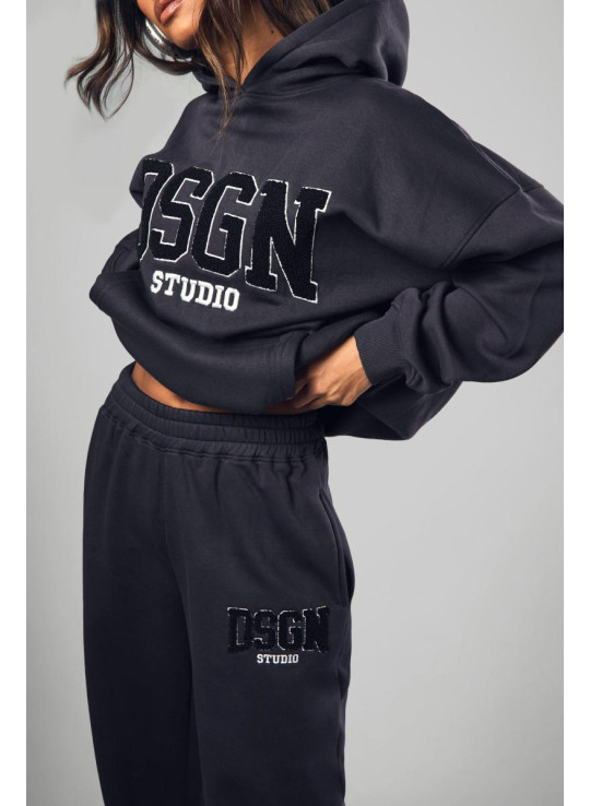 DSGN Studio Roweling Applique Пряма нога Джоггер
