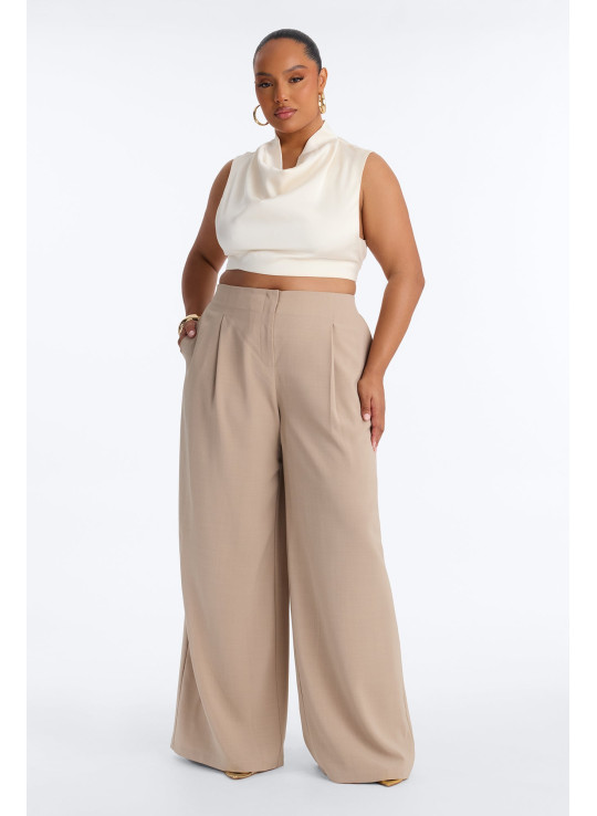 Штани Замара з високою посадкою та ідеальною талією 33