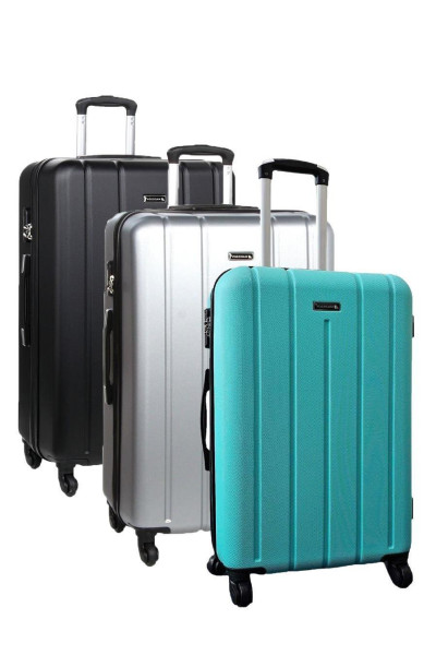 Міцна валіза Hard Shell Cabin 55 x 37 x 24 см, підходить для Easyjet, Ryanair